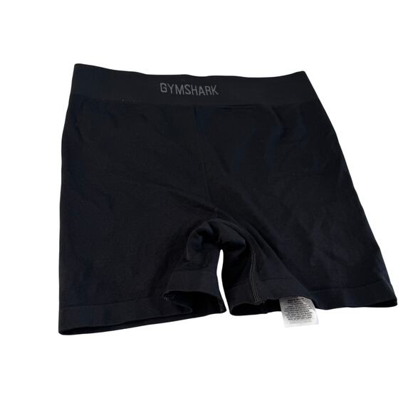 Gymshark Seamless Boxers Black High Rise Women Size Small NWOT - Picture 2 of 7